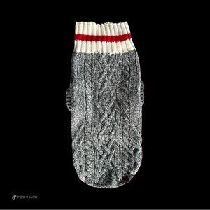 💖 Roots Cable Knit Dog Sweater 💖